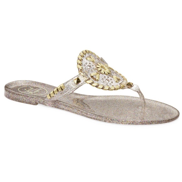 Jack Rogers Shoes - 🆕 Jack Rogers Sparkle Georgica Jelly Sandals